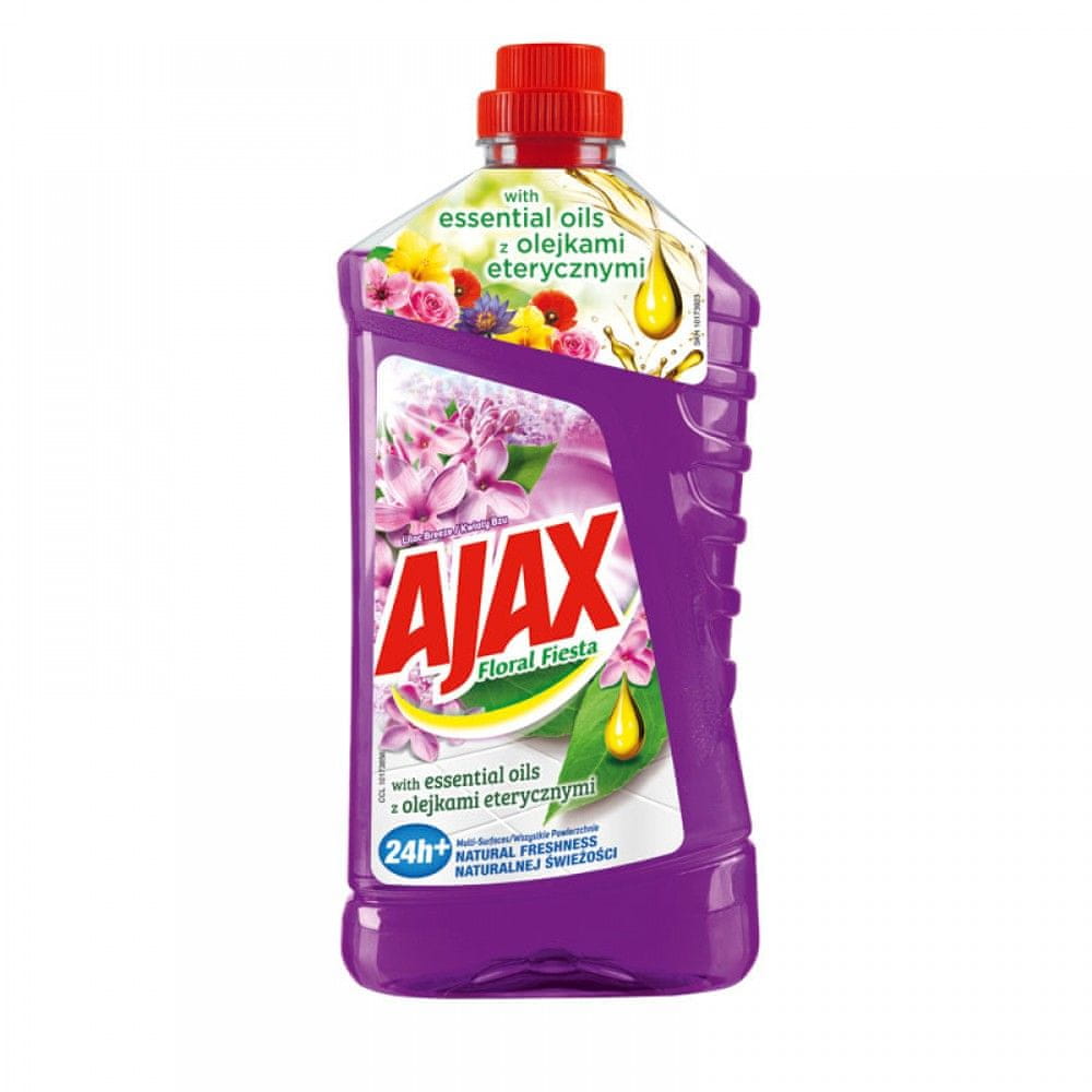 AJAX Floral Fiesta Lilac Breeze čistiaci prostriedok na podlahy 5-pack 5x1L
